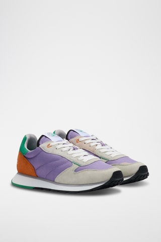 Baskets en nubuck Aprus - Violet