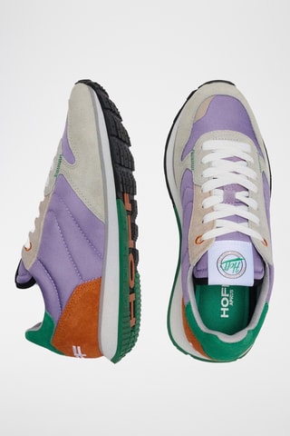Baskets en nubuck Aprus - Violet