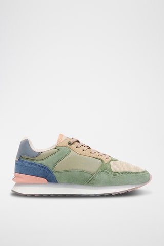 Sapatilhas em nobuck Rotterdam - Verde