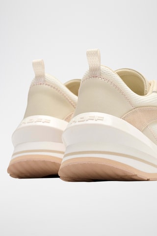 Baskets en nubuck - Beige