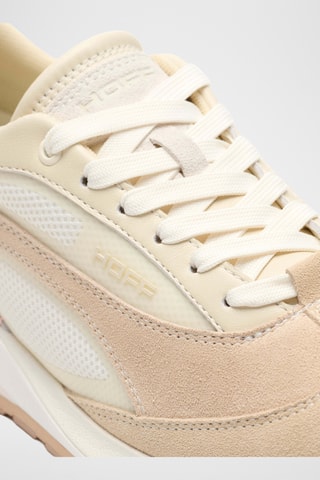 Baskets en nubuck - Beige