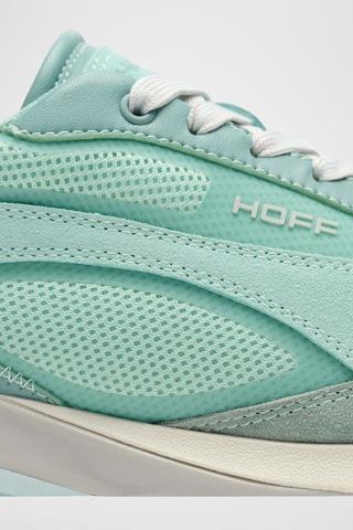 Baskets en nubuck - Turquoise