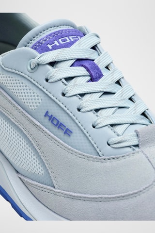 Baskets en nubuck - Bleu clair