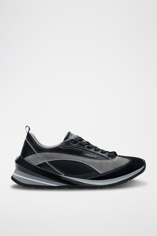 Baskets en nubuck - Noir