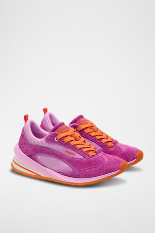 Baskets en nubuck - Rose