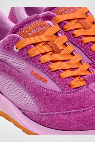 Baskets en nubuck - Rose