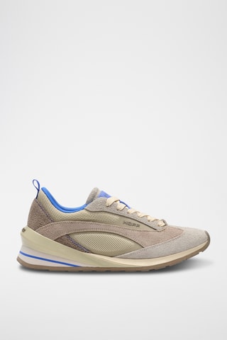 Baskets en nubuck - Beige