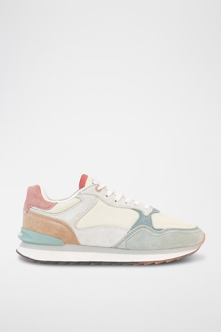 Sapatilhas em nobuck Rome - Branco