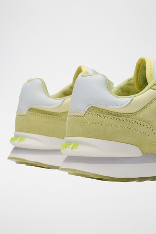 Sapatilhas em couro Lollipop - Verde