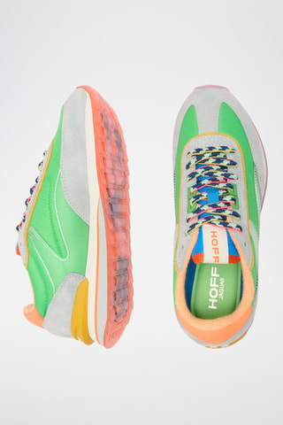 Baskets en nubuck Jaguar - Vert