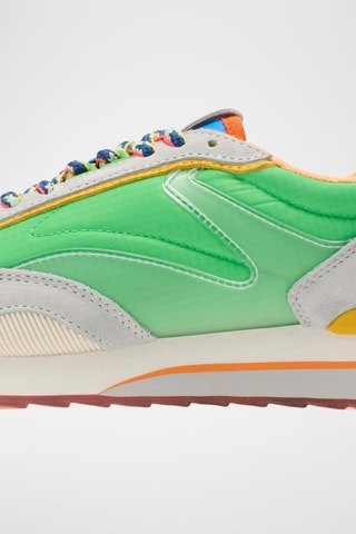 Baskets en nubuck Jaguar - Vert