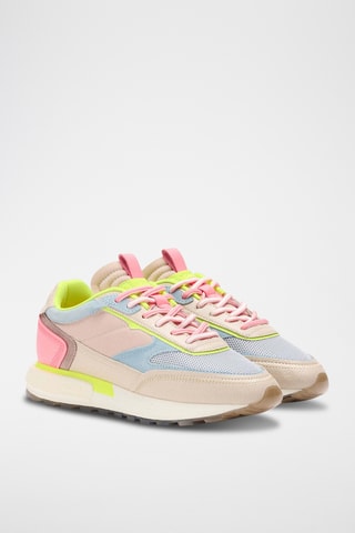 Baskets en nubuck Tana - Beige