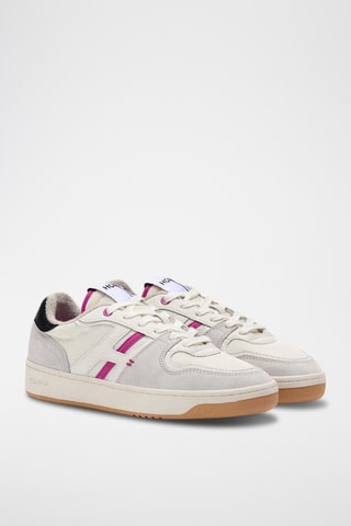 Baskets en cuir Stadium - Blanc