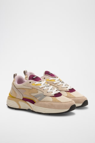 Baskets en nubuck Alabama - Beige