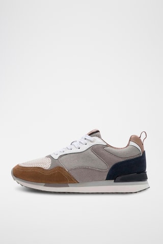 Baskets en cuir Royal Mile - Gris