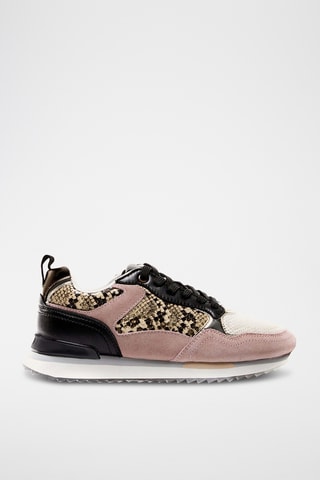 Baskets en nubuck Athens - Rose