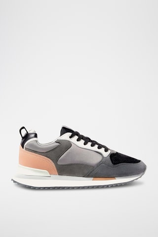 Baskets en nubuck Prague - Gris