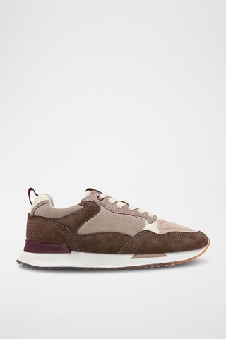 Baskets en nubuck Nantes - Marron
