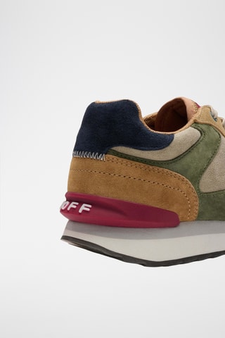 Baskets en nubuck Viena Man - Beige
