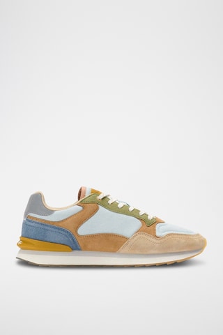 Baskets en nubuck Bogota - Beige