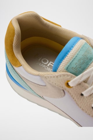 Baskets en nubuck Sapporo - Beige