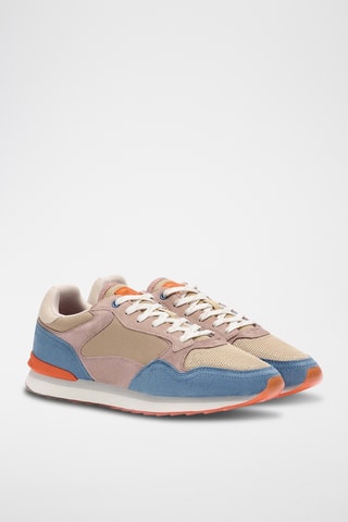 Baskets en cuir nubuck Ottawa - Beige