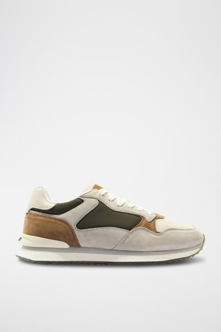 Baskets en nubuck Washington - Blanc