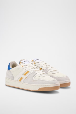Baskets en cuir Embarcadero - Blanc