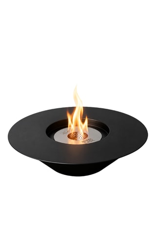 Chimenea de suelo - Negro - 60 x 60 x 15,4 cm