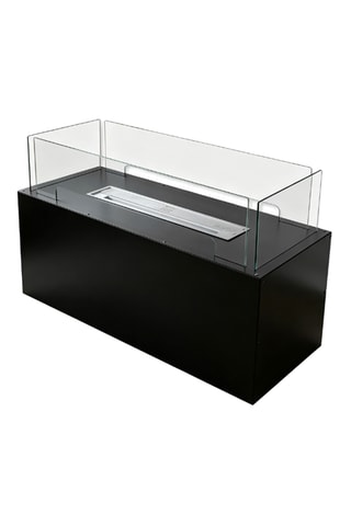Chimenea de suelo - Negro - 100 x 62 x 40 cm