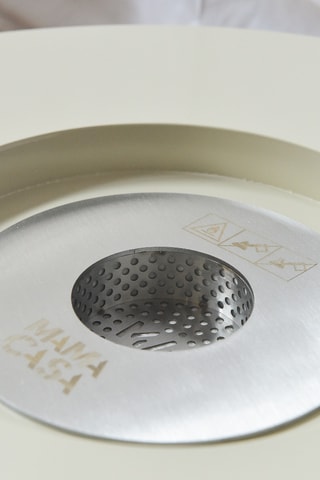 Chimenea de suelo - Crudo - 60 x 60 x 15,4 cm