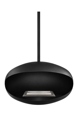 Chimenea suspendida - Negro - 60 x 60 x 190 cm
