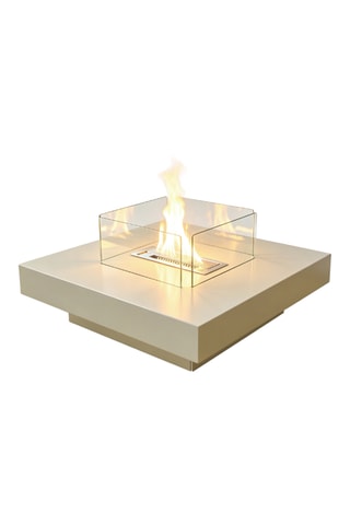 Chimenea de suelo - Crudo - 70 × 70 × 35 cm