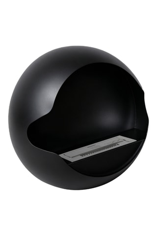 Chimenea mural - Negro - 60 × 21,5 × 60 cm