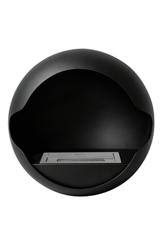 Chimenea mural - Negro - 60 × 21,5 × 60 cm