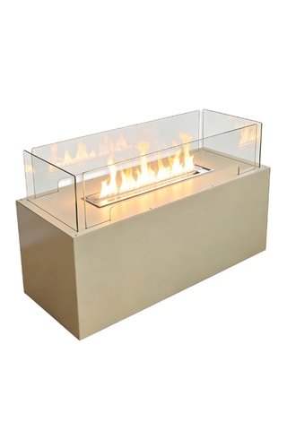 Chimenea de suelo - Crudo - 100 x 62 x 40 cm