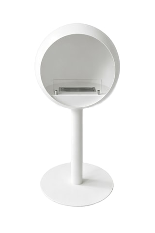 Chimenea de suelo - Blanco - 50 × 48 × 88 cm