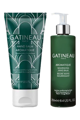 Aromatische Handcrème - 75 ml en Aromatische Handbalsem - 250 ml 