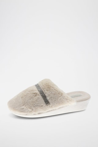 Mules compensées - Beige