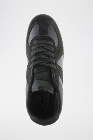 Baskets en nubuck - Noir et marron