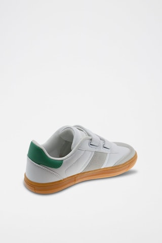 Baskets - Gris et vert