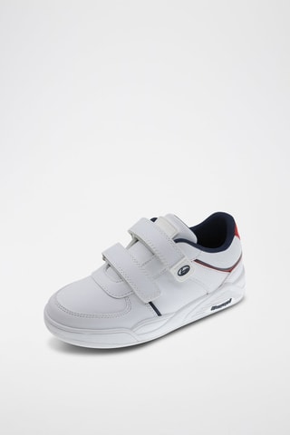 Baskets - Blanc, bleu et rouge
