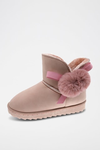 Bottines fourrées - Rose