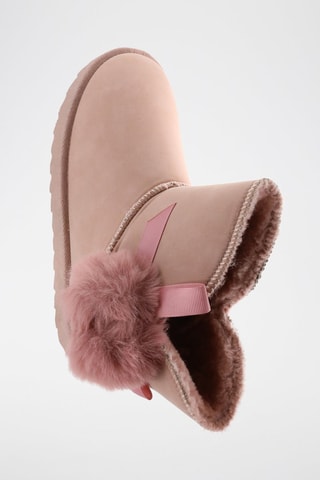 Bottines fourrées - Rose