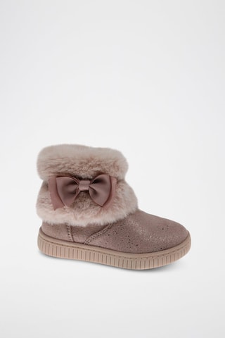 Bottines - Rose et doré