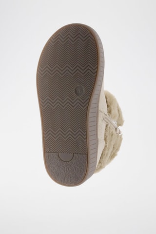Enkellaarzen - Beige en goudkleurig