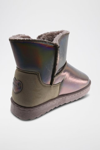 Bottines fourrées - Doré