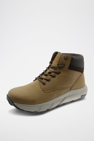 Bottines - Noir, marron et beige
