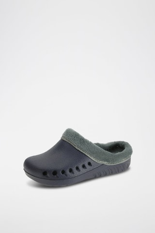 Mules fourrées - Noir