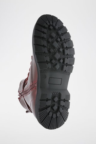 Bottines vernies - Rouge